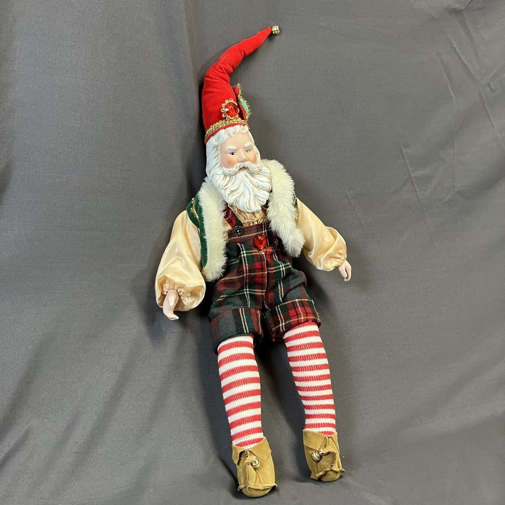 North Pole Workshop Elf / 21" / Santa Fairy‎ / Large / Figurine / Doll / Fabric